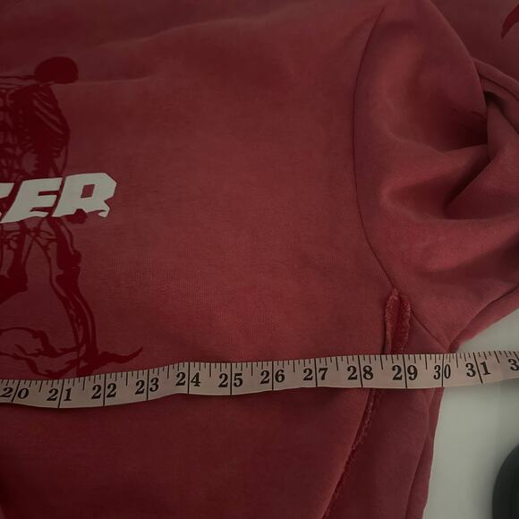 Sunwalker Men's Sun Red Hoodie Sweatshirt Size XXL - Picture 9 of 10